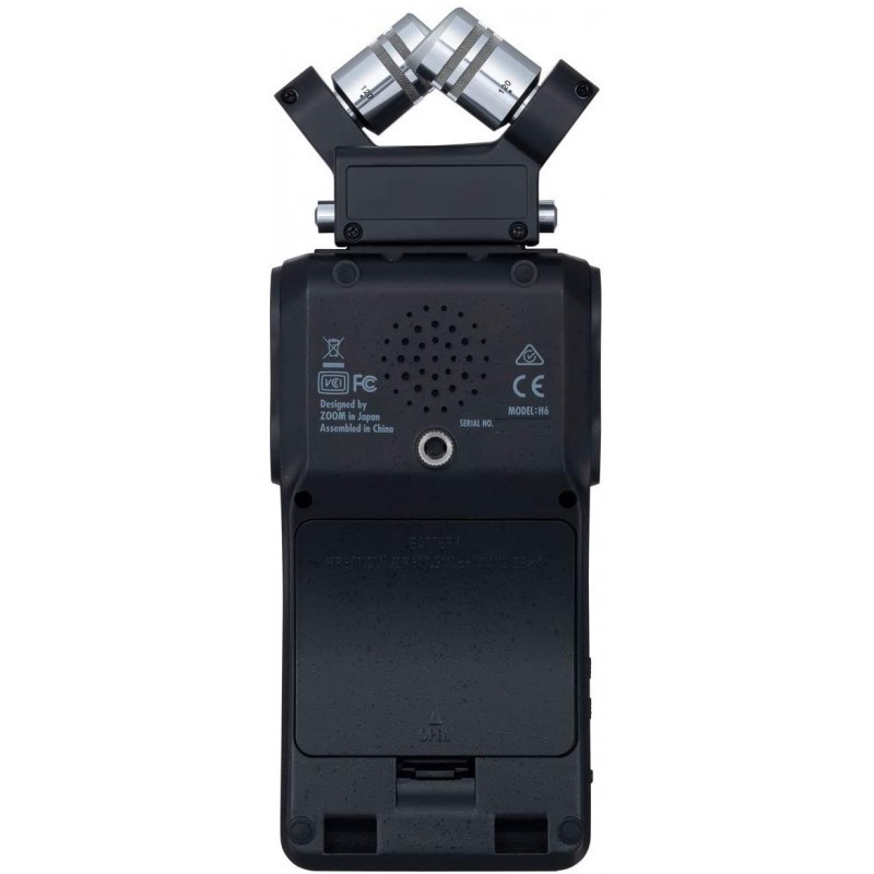 Enregistreur zoom H6 enregistreur audio portable 6 pistes ultra-polyvalent, idéal pour les podcasts, la musique et le cinéma