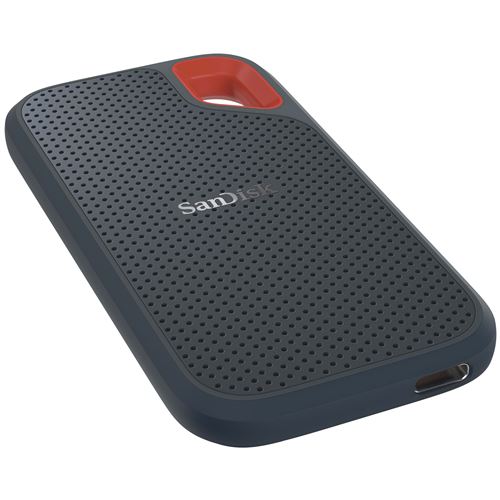 SanDisk 2TB Extreme Portable Disque NVMe SSD V2, vitesse(1050 Mo/s en lecture, 1000 Mo/s en écriture)