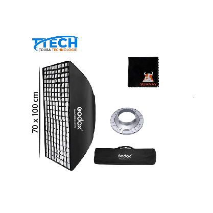 Boîte à lumière Godox SB-FW 70 x 100 cm avec grille (monture Bowen)