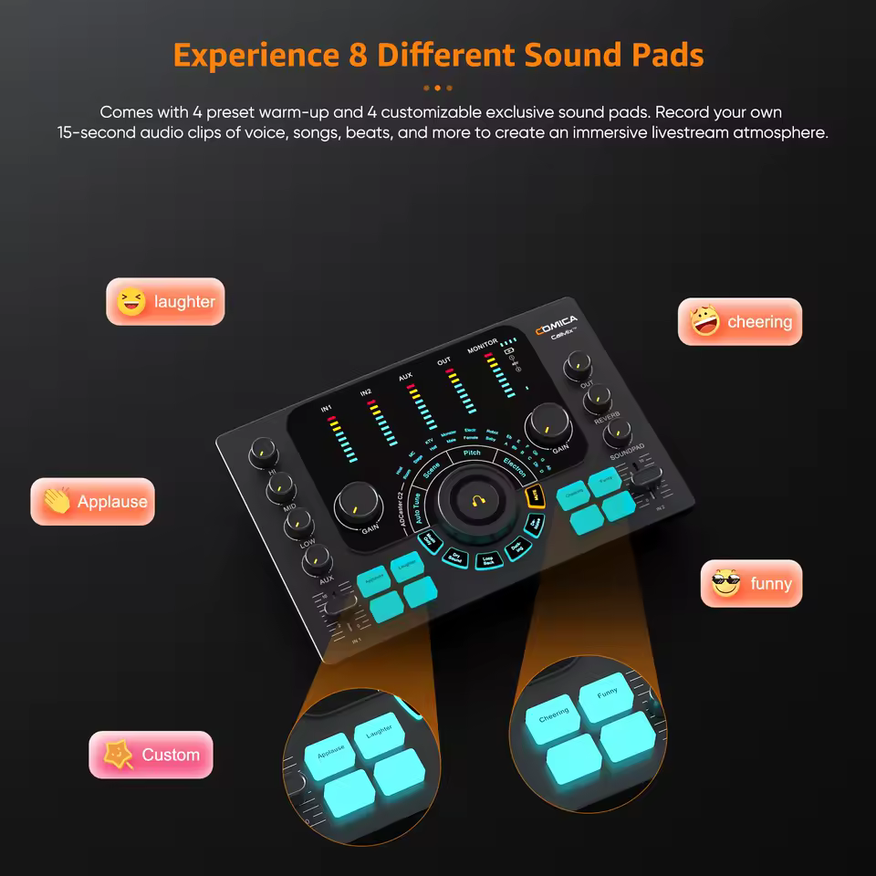 AD Caster C2 ; diffusion de contenu; podcast; enregistrement multifonctions